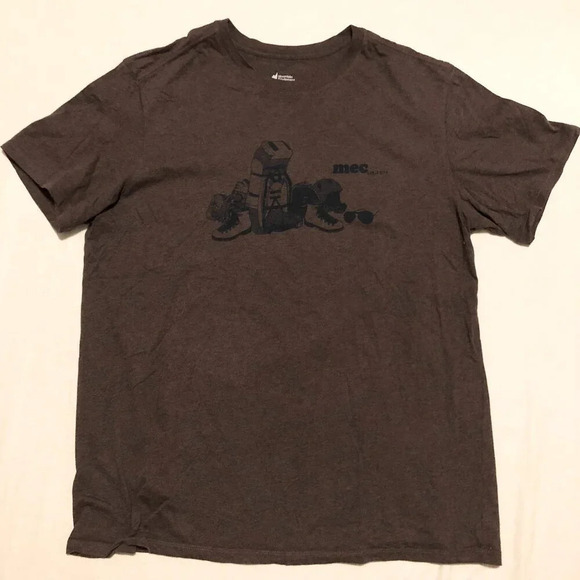 MEC Mountain Equipment Company Mens Tshirt Size XL - Picture 1 of 15